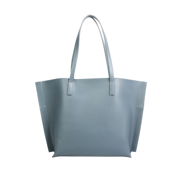 Elegant Grey Canvas Tote Bag for Women