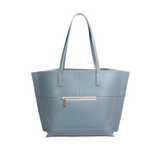 Elegant Grey Canvas Tote Bag for Women